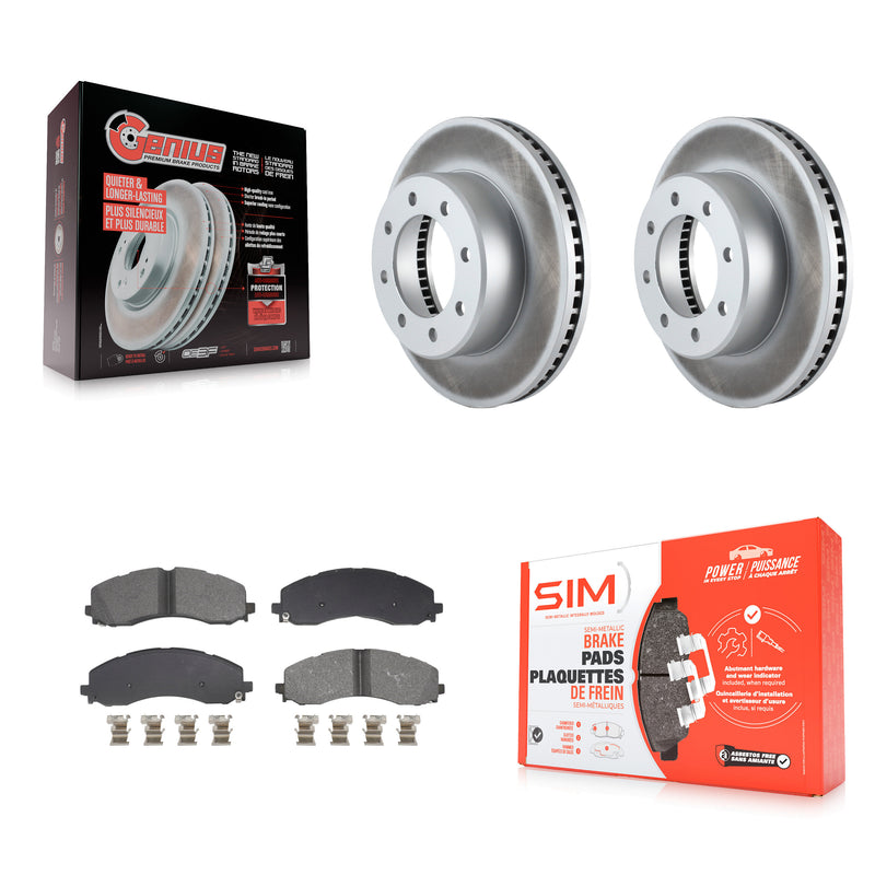 Transit Auto KGS-102673 Disc Brake Kit for 2019-2024 Ram 2500, Ram 3500 - Front