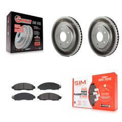 Transit Auto KGS-102681 Disc Brake Kit for 2018-2023 Nissan NV200, Nissan LEAF - Front