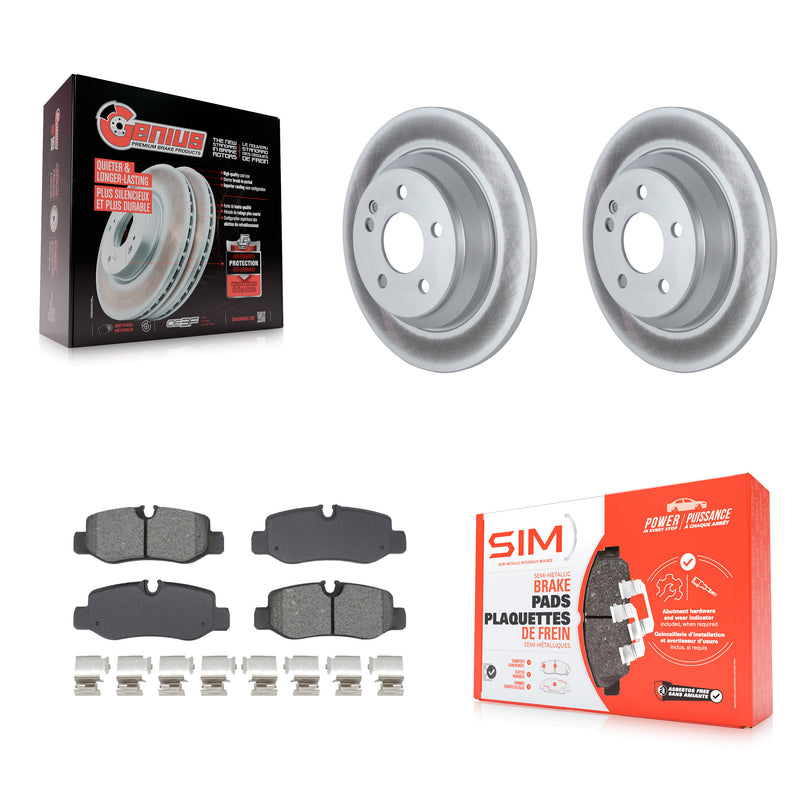Transit Auto KGS-102697 Disc Brake Kit for 2016-2021 Mercedes-Benz Metris - Rear