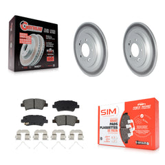Transit Auto KGS-102703 Disc Brake Kit for 2017-2022 Hyundai Nexo, Hyundai Tucson, Kia Sportage - Rear