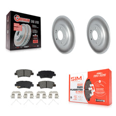 Transit Auto KGS-102704 Disc Brake Kit for 2017-2020 Kia Cadenza - Rear