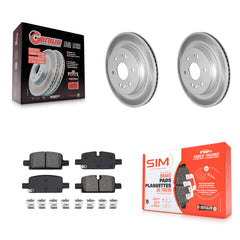 Transit Auto KGS-102708 Disc Brake Kit for 2019-2024 Chevrolet Silverado 1500 LTD, GMC Sierra 1500 Limited and More - Rear