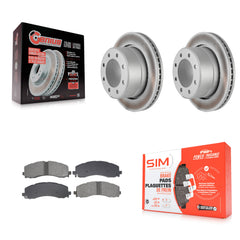 Transit Auto KGS-102718 Disc Brake Kit for 2019-2024 Ram 2500, Ram 3500 - Rear