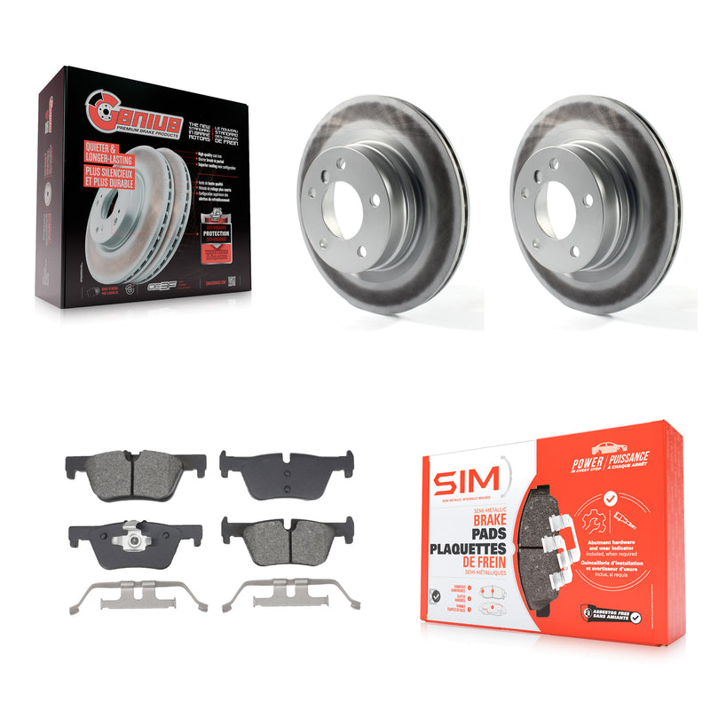 Transit Auto KGS-102726 Disc Brake Kit for 2012-2021 BMW 230i, BMW 230i xDrive and More - Rear
