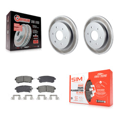Transit Auto KGS-102731 Disc Brake Kit for 2017-2019 Nissan Armada - Rear