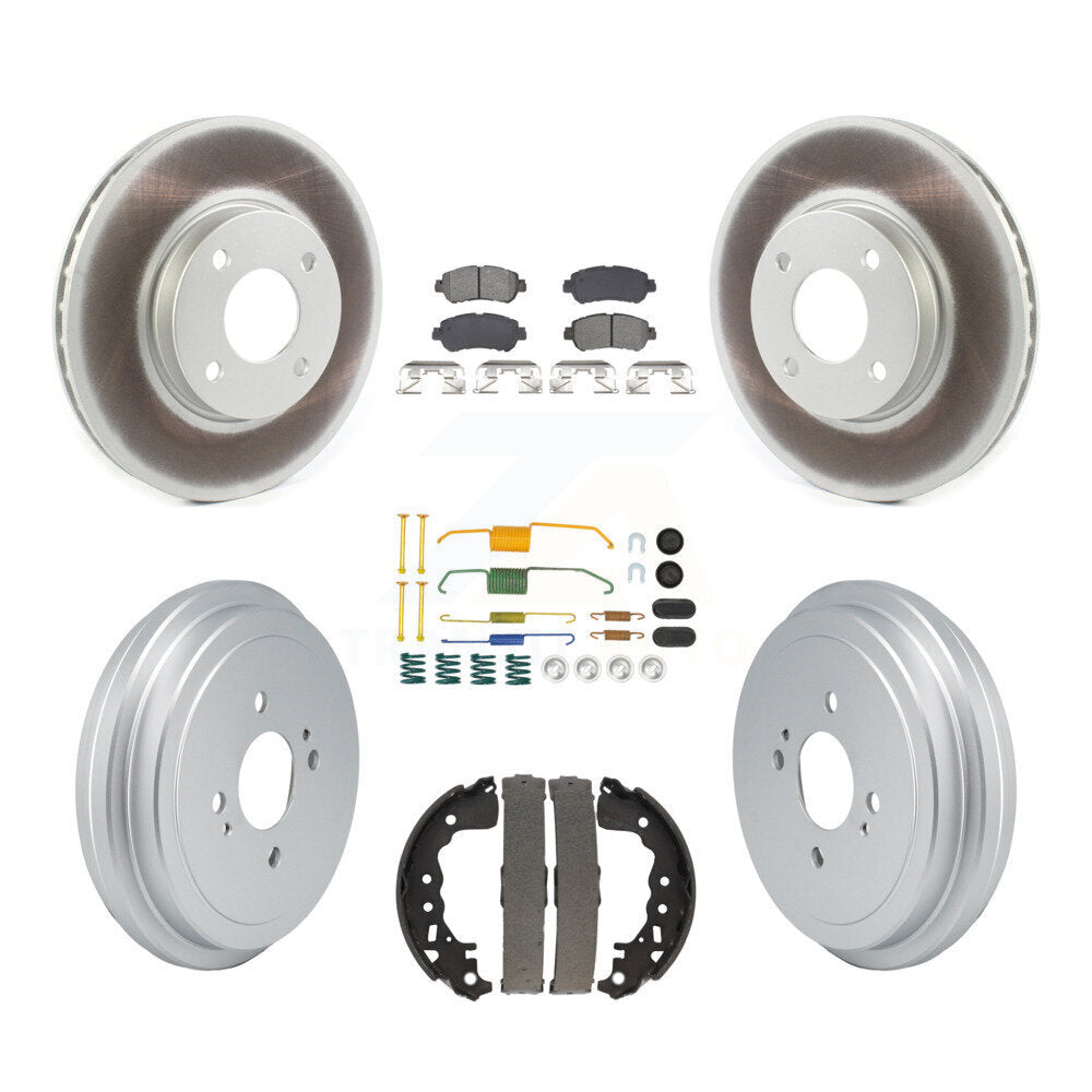 Transit Auto KGS-102739 Disc Brake Kit for 2018-2021 Nissan Kicks, Nissan Versa - Front and Rear