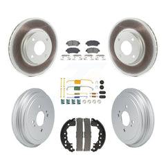 Transit Auto KGS-102739 Disc Brake Kit for 2018-2021 Nissan Kicks, Nissan Versa - Front and Rear