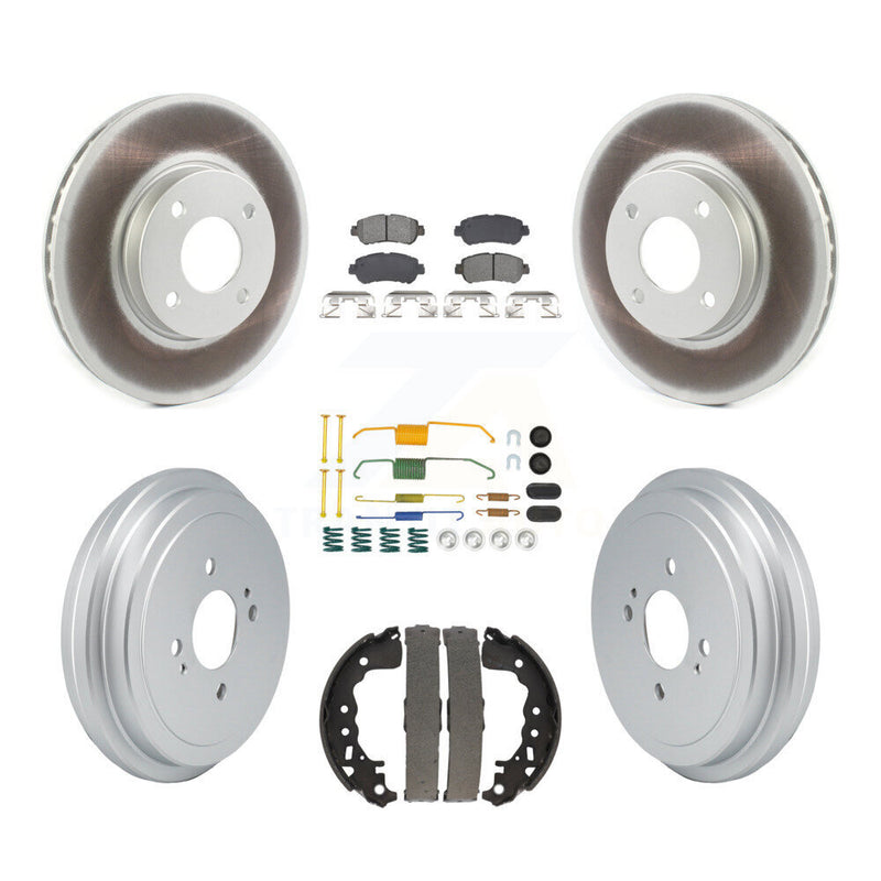 Transit Auto KGS-102739 Disc Brake Kit for 2018-2021 Nissan Kicks, Nissan Versa - Front and Rear