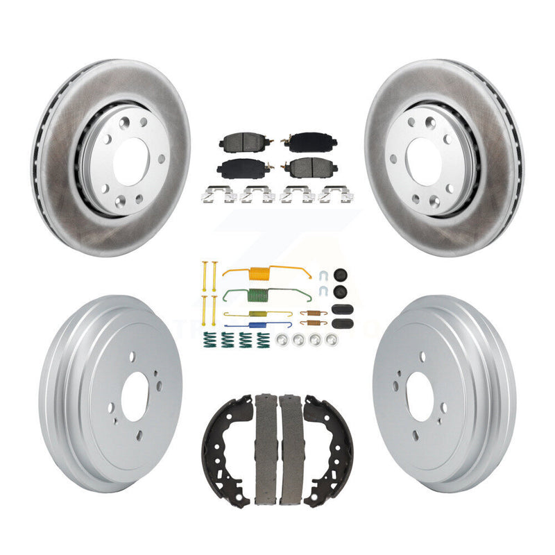 Transit Auto KGS-102740 Disc Brake Kit for 2021 Nissan Kicks - Front and Rear