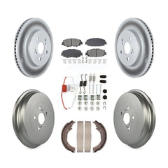 Transit Auto KGS-102743 Disc Brake Kit for 2019 Toyota Corolla - Front and Rear