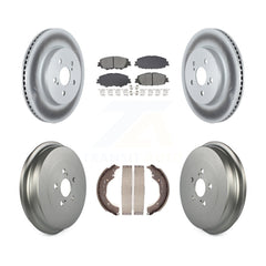 Transit Auto KGS-102744 Disc Brake Kit for 2019 Toyota Corolla - Front and Rear