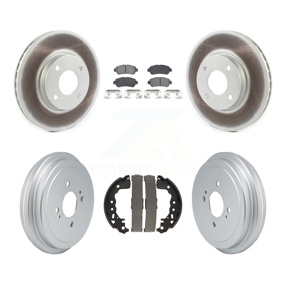 Transit Auto KGS-102746 Disc Brake Kit for 2018-2021 Nissan Kicks, Nissan Versa - Front and Rear