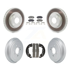 Transit Auto KGS-102746 Disc Brake Kit for 2018-2021 Nissan Kicks, Nissan Versa - Front and Rear