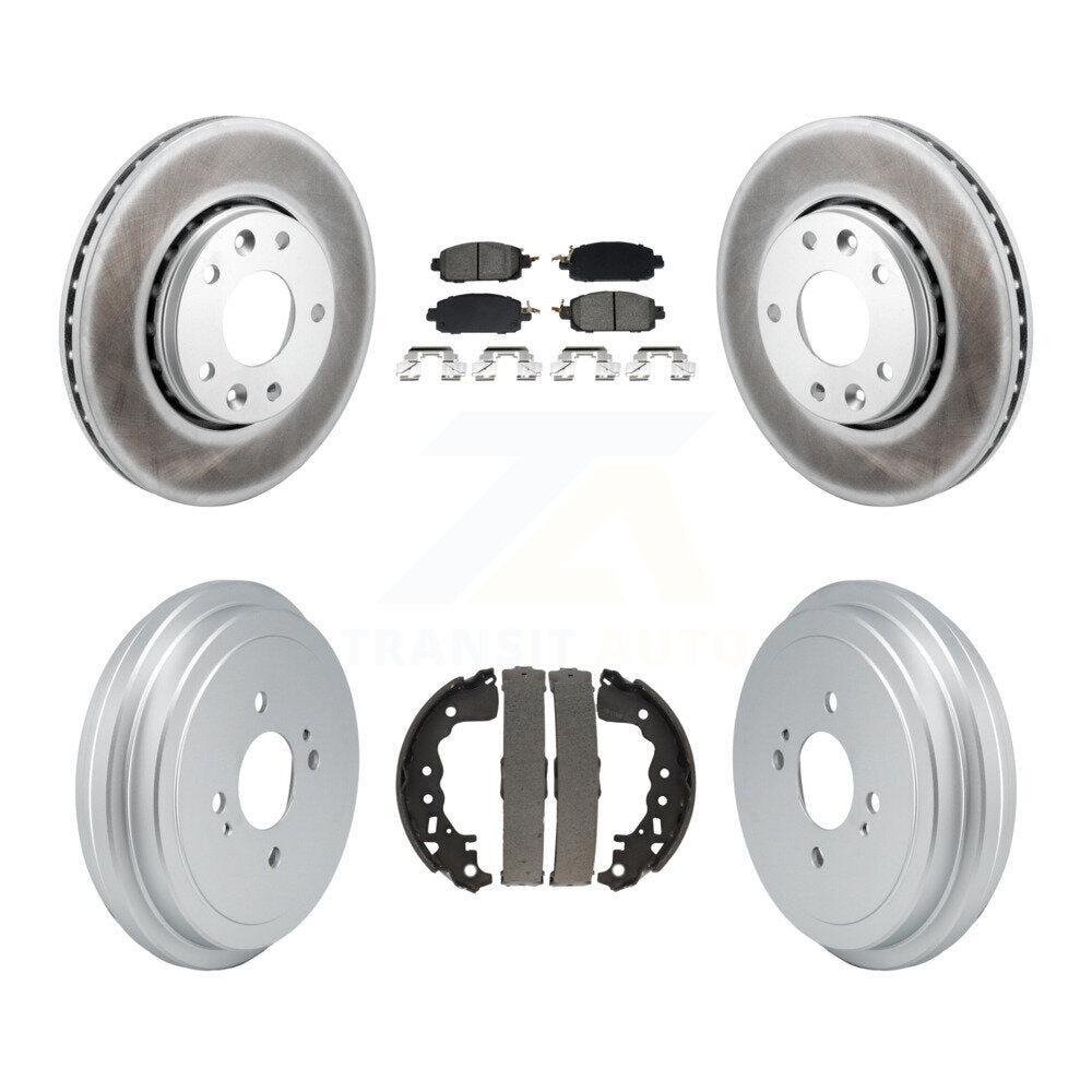Transit Auto KGS-102747 Disc Brake Kit for 2021 Nissan Kicks - Front and Rear