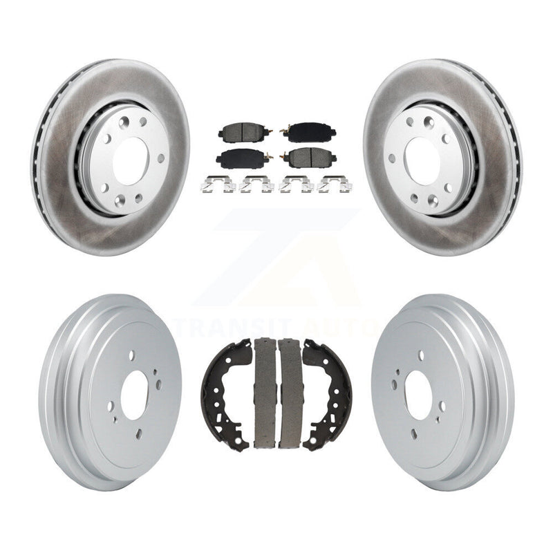 Transit Auto KGS-102747 Disc Brake Kit for 2021 Nissan Kicks - Front and Rear