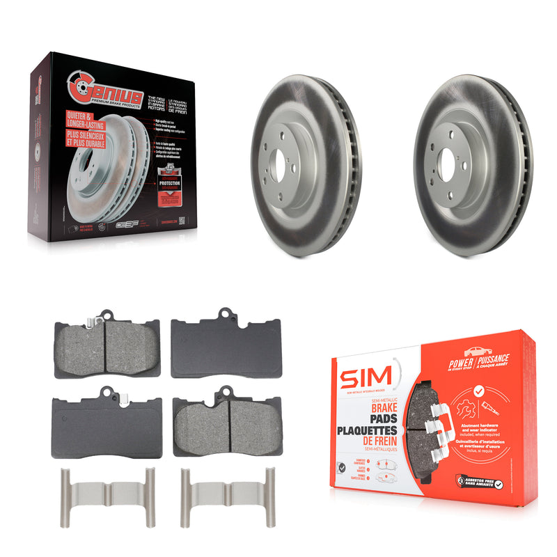 Transit Auto KGS-102754 Disc Brake Kit for 2007-2024 Lexus IS300, Lexus IS350 and More - Front