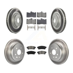 Transit Auto KGS-102758 Disc Brake Kit for 2013-2020 Lexus IS350, Lexus GS300 and More - Front and Rear