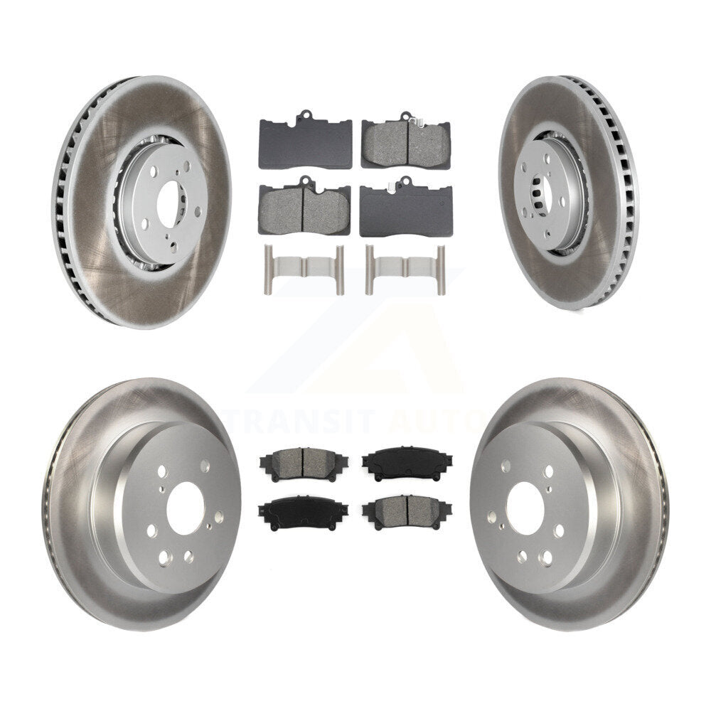 Transit Auto KGS-102759 Disc Brake Kit for 2014-2020 Lexus IS350, Lexus IS300, Lexus IS200t - Front and Rear