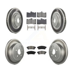 Transit Auto KGS-102760 Disc Brake Kit for 2014-2015 Lexus IS350 - Front and Rear