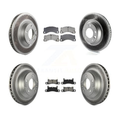 Transit Auto KGS-102762 Disc Brake Kit for 2011-2013 Porsche Cayenne - Front and Rear