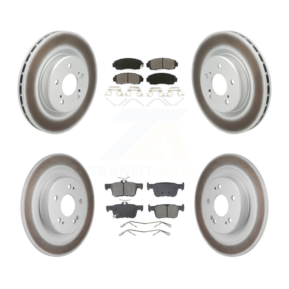 Transit Auto KGS-102766 Disc Brake Kit for 2021-2023 Acura TLX - Front and Rear
