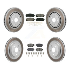 Transit Auto KGS-102769 Disc Brake Kit for 2021-2023 Lexus RZ450e, Subaru Solterra and More - Front and Rear