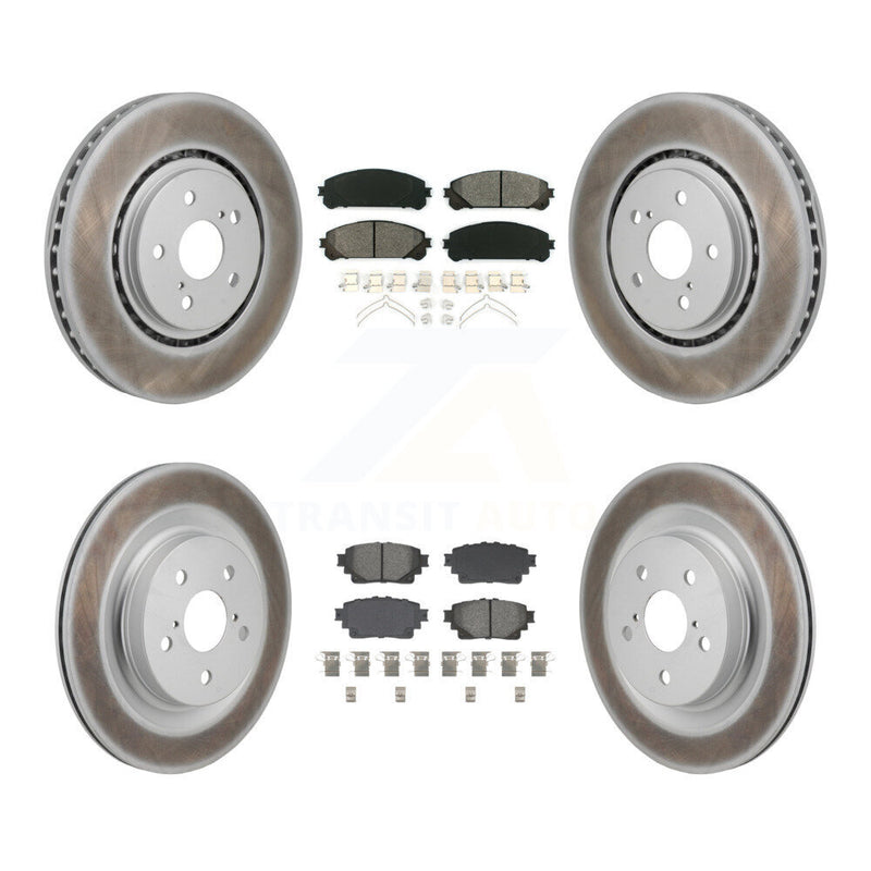 Transit Auto KGS-102769 Disc Brake Kit for 2021-2023 Lexus RZ450e, Subaru Solterra and More - Front and Rear