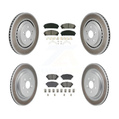 Transit Auto KGS-102770 Disc Brake Kit for 2020-2022 Toyota Highlander - Front and Rear