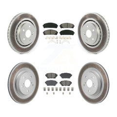Transit Auto KGS-102771 Disc Brake Kit for 2022-2023 Toyota Crown, Lexus NX250 and More - Front and Rear