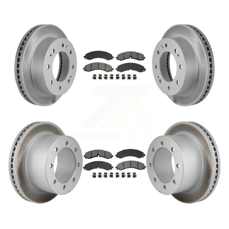 Transit Auto KGS-102773 Disc Brake Kit for 2020-2024 Chevrolet Silverado 3500 HD, GMC Sierra 3500 HD - Front and Rear