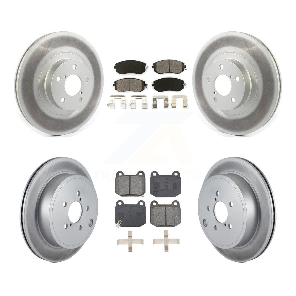 Transit Auto KGS-102774 Disc Brake Kit for 2017 Subaru BRZ - Front and Rear