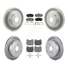 Transit Auto KGS-102774 Disc Brake Kit for 2017 Subaru BRZ - Front and Rear