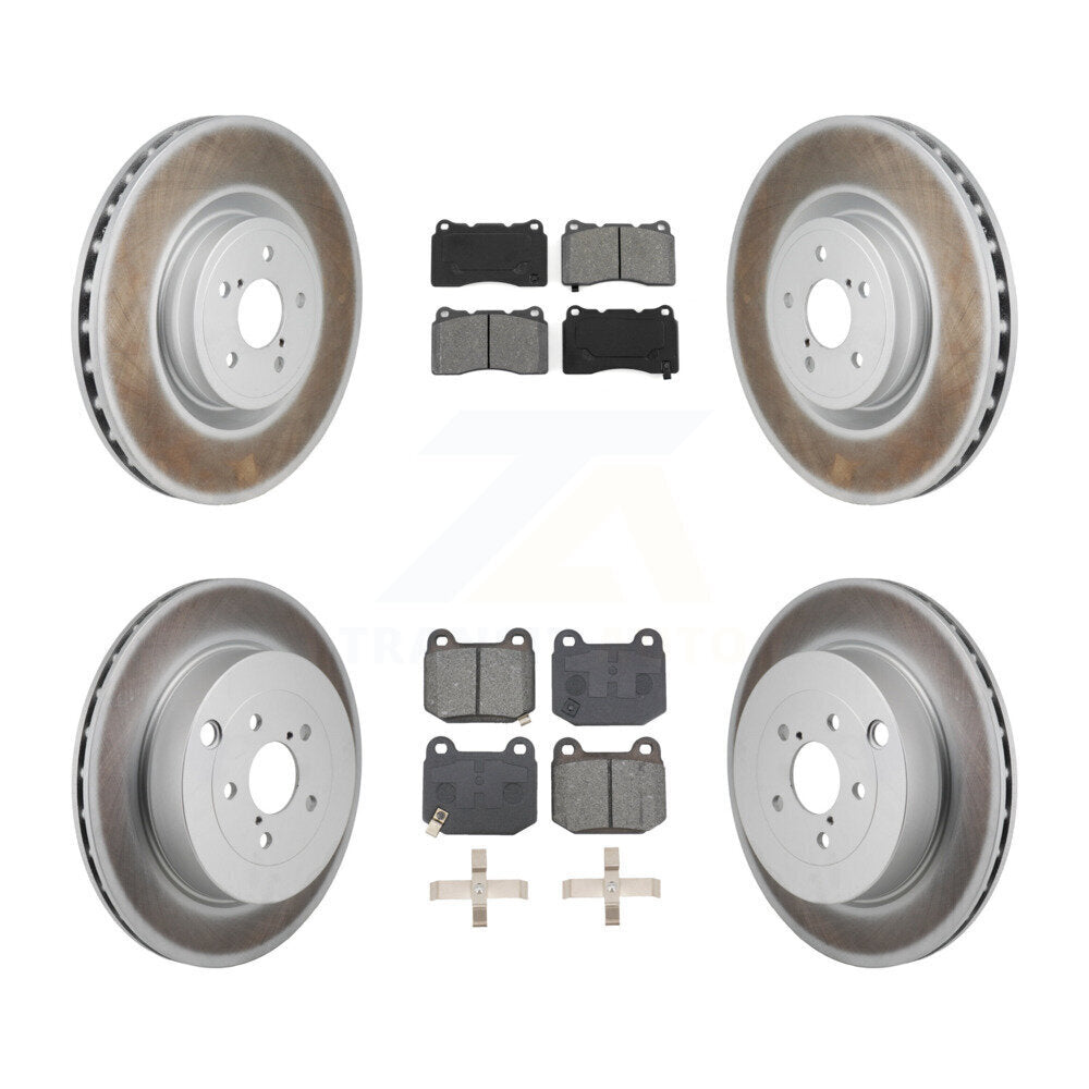 Transit Auto KGS-102775 Disc Brake Kit for 2017-2020 Toyota 86, Subaru BRZ - Front and Rear