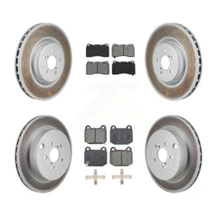 Transit Auto KGS-102775 Disc Brake Kit for 2017-2020 Toyota 86, Subaru BRZ - Front and Rear