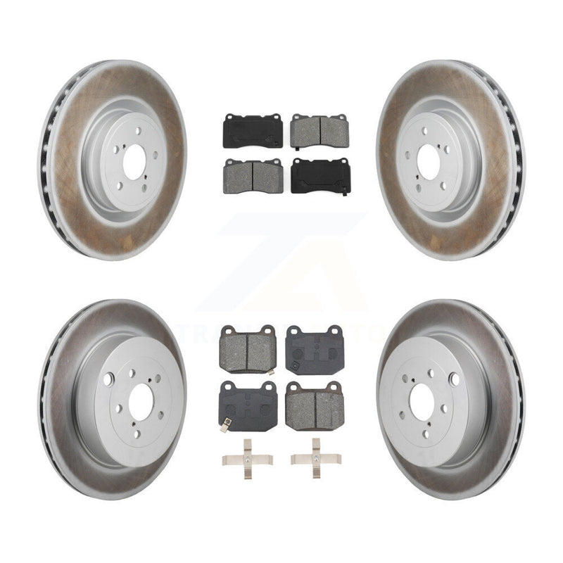 Transit Auto KGS-102775 Disc Brake Kit for 2017-2020 Toyota 86, Subaru BRZ - Front and Rear