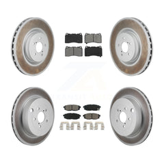 Transit Auto KGS-102776 Disc Brake Kit for 2017 Subaru BRZ - Front and Rear