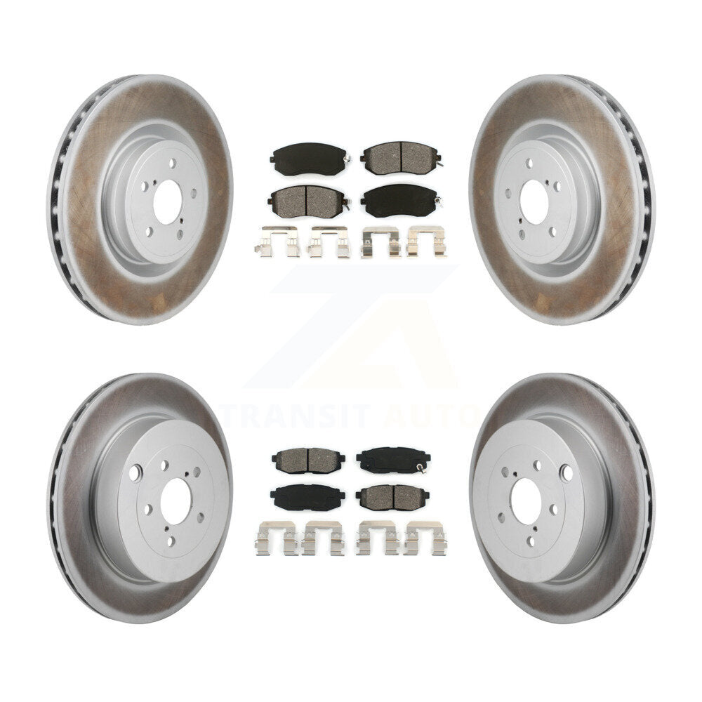 Transit Auto KGS-102777 Disc Brake Kit for 2019 Toyota 86 - Front and Rear