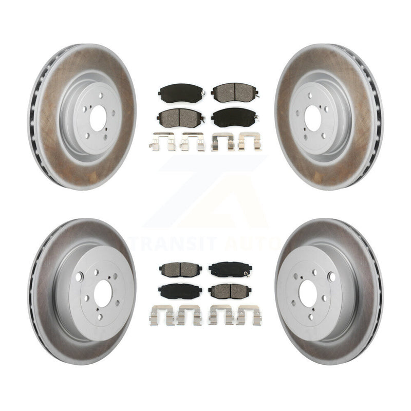Transit Auto KGS-102777 Disc Brake Kit for 2019 Toyota 86 - Front and Rear