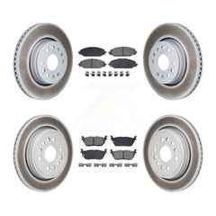 Transit Auto KGS-102778 Disc Brake Kit for 2021-2024 Jeep Grand Wagoneer L, Jeep Wagoneer L and More - Front and Rear