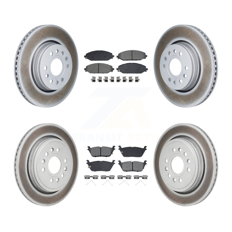 Transit Auto KGS-102778 Disc Brake Kit for 2021-2024 Jeep Grand Wagoneer L, Jeep Wagoneer L and More - Front and Rear