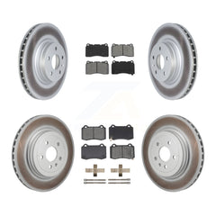 Transit Auto KGS-102780 Disc Brake Kit for 2012-2016 Tesla S - Front and Rear