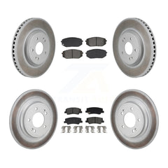 Transit Auto KGS-102784 Disc Brake Kit for 2022-2024 Kia Sportage, Hyundai Tucson - Front and Rear