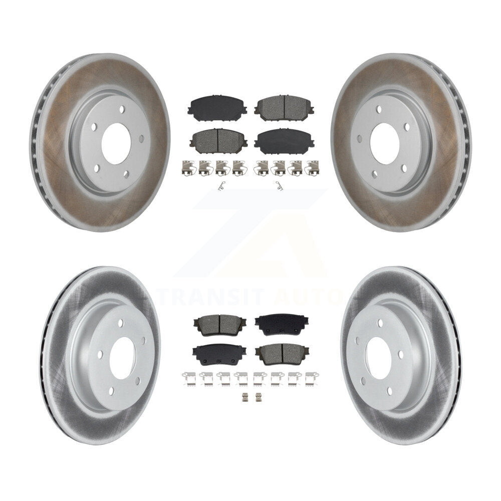 Transit Auto KGS-102788 Disc Brake Kit for 2022-2023 Nissan Rogue - Front and Rear