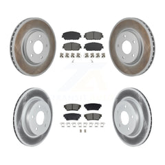 Transit Auto KGS-102788 Disc Brake Kit for 2022-2023 Nissan Rogue - Front and Rear