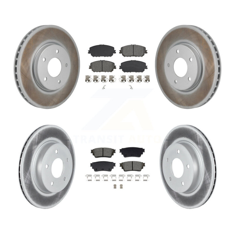 Transit Auto KGS-102788 Disc Brake Kit for 2022-2023 Nissan Rogue - Front and Rear