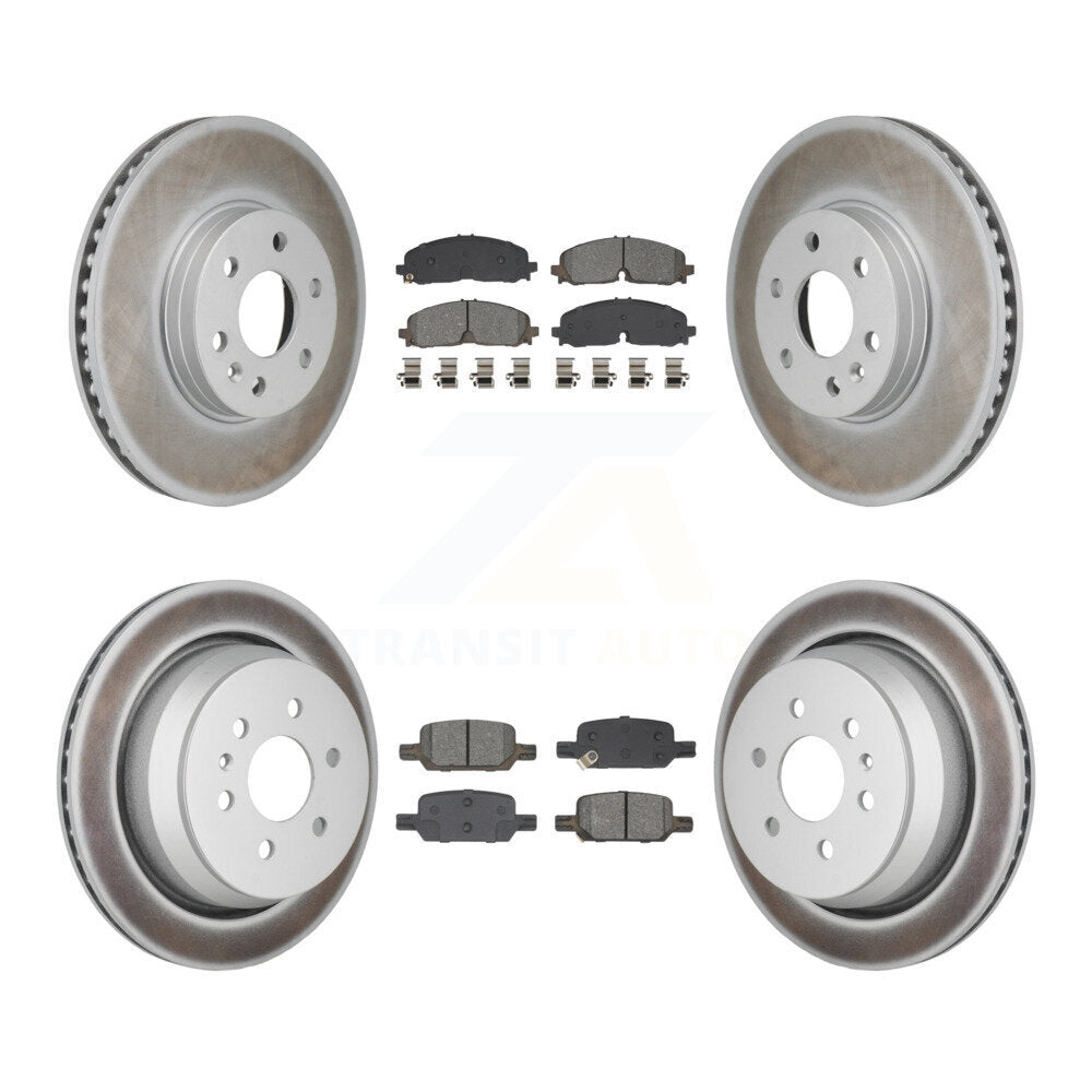 Transit Auto KGS-102789 Disc Brake Kit for 2021-2022 Chevrolet Colorado, GMC Canyon - Front and Rear