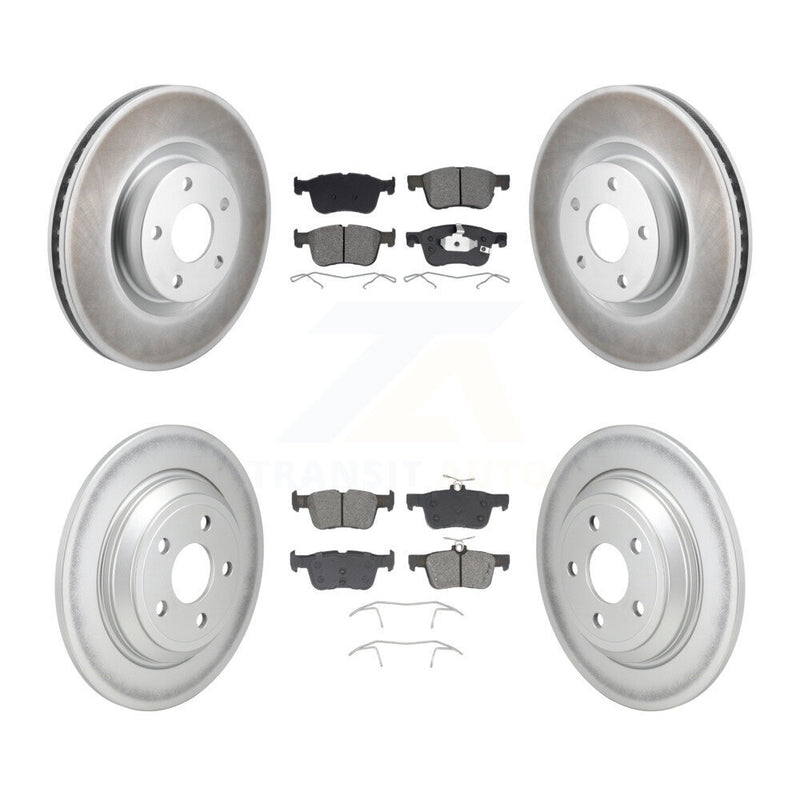 Transit Auto KGS-102793 Disc Brake Kit for 2020-2023 Ford Bronco Sport, Lincoln Corsair, Ford Escape - Front and Rear