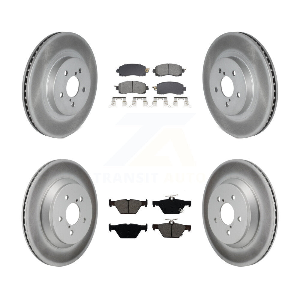 Transit Auto KGS-102795 Disc Brake Kit for 2021-2023 Subaru Crosstrek - Front and Rear