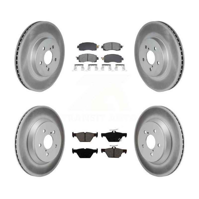 Transit Auto KGS-102795 Disc Brake Kit for 2021-2023 Subaru Crosstrek - Front and Rear