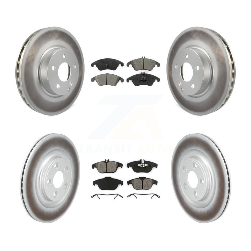 Transit Auto KGS-102796 Disc Brake Kit for 2017 Mercedes-Benz E400 - Front and Rear